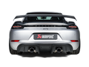 Porsche Cayman GT4/Spyder Akrapovic Slip on Race Line