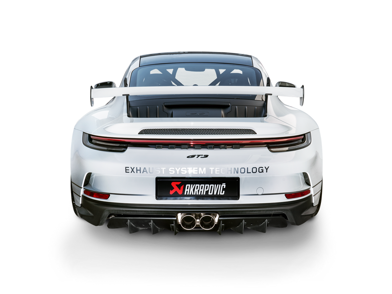 Porsche 992 GT3 (2020-2022) Akrapovic Slip-On Line (Titanium)