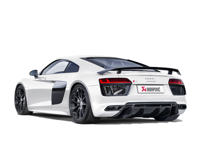 Audi R8 5.2 V10 Coupe (2016-2022) Akrapovič Slip-On Line (Titanium)