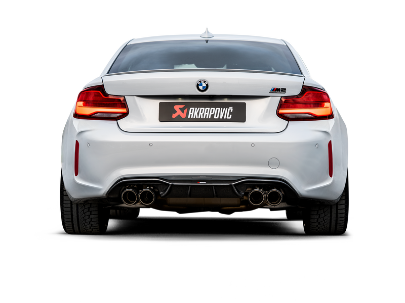 BMW M2 Comp (2016-2022) F87N Akrapovic Slip on Line (Titanium)