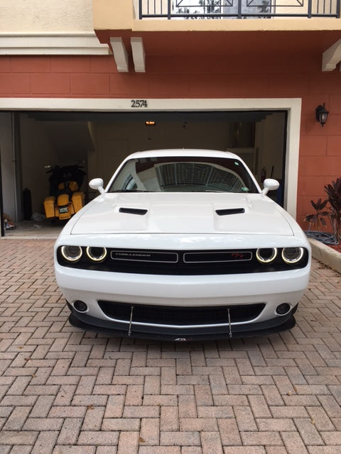 Dodge Challenger RT/ SXT Front Wind Splitter 2015 - 2023