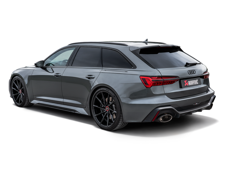 Audi RS6 (2020-2023) C8 Akrapovic Evolution Line (Titanium)