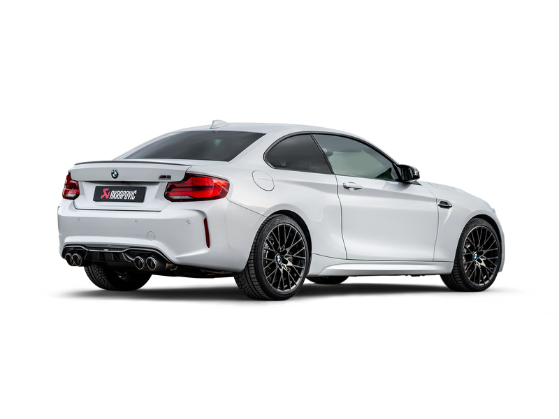 BMW M2 Comp (2016-2022) F87N Akrapovic Slip on Line (Titanium)