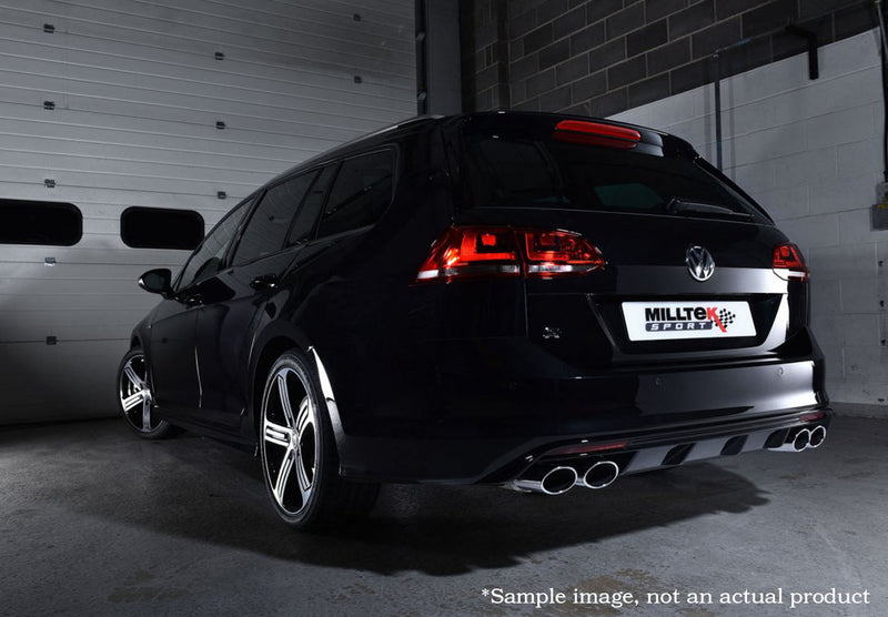 Volkswagen Golf R (2017-2020) MK7.5 R Wagon Milltek Sport Non-Resonated Cat-Back - SSXVW491