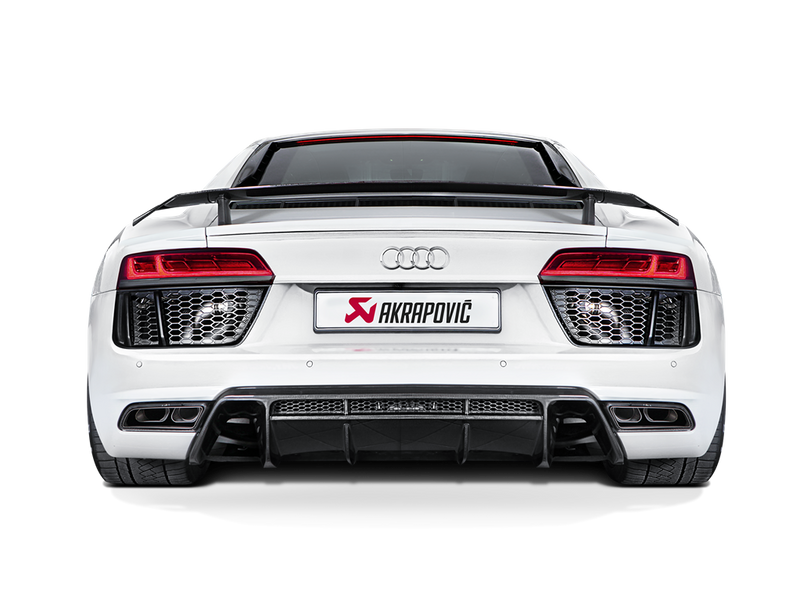 Audi R8 5.2 V10 Coupe (2016-2022) Akrapovič Slip-On Line (Titanium)