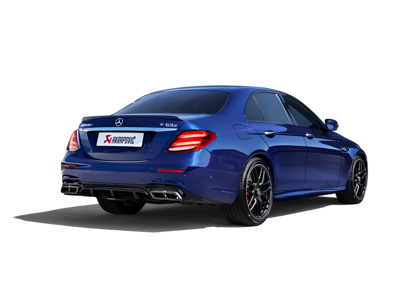 Mercedes-Benz E63S AMG (2017-2022) W213 Sedan Akrapovic Evolution Line Titanium (Matte)