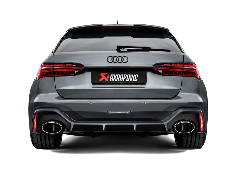 Audi RS6 (2020-2023) C8 Akrapovic Evolution Line (Titanium)