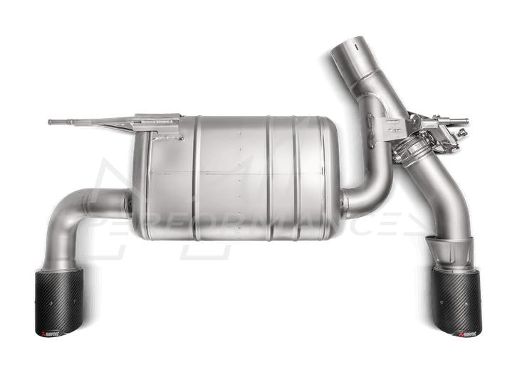 Akrapovic BMW F30 F31 F32 F33 Slip-On Line Titanium Exhaust System OPF GPF (340i & 440i)