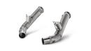 Akrapovic Alfa Romeo Giulia Quadrifoglio Catless Downpipes