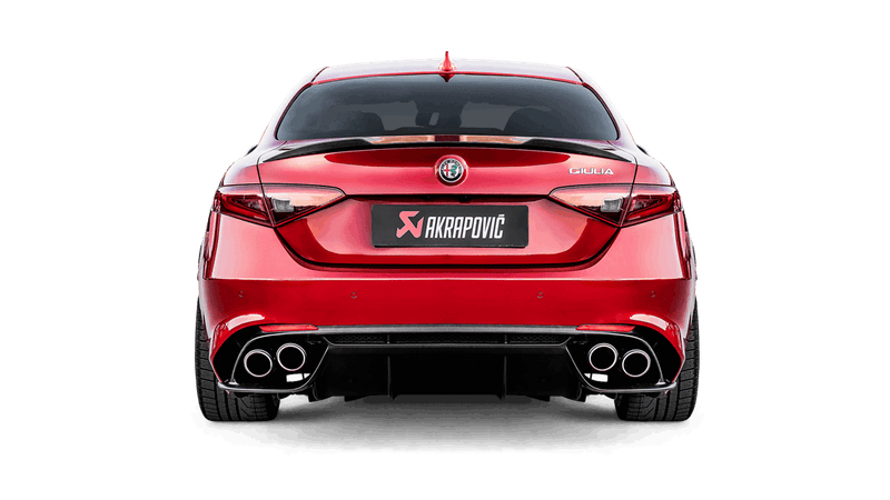 Akrapovic Alfa Romeo Giulia Quadrofoglio Evolution Line Titanium Exhaust System