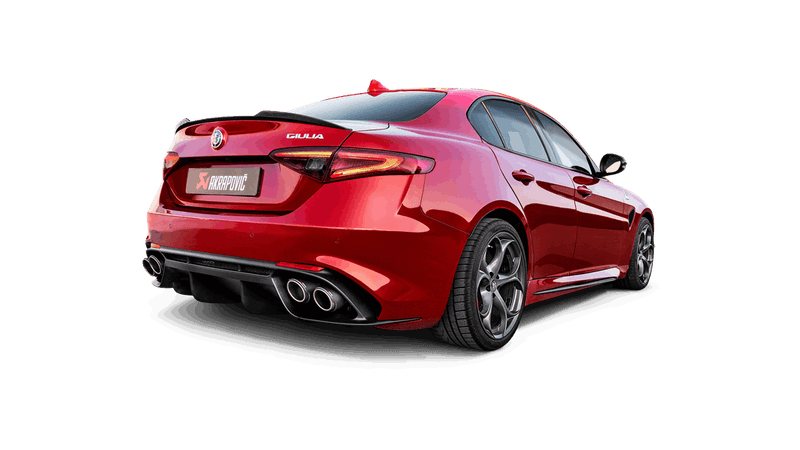 Akrapovic Alfa Romeo Giulia Quadrofoglio Evolution Line Titanium Exhaust System