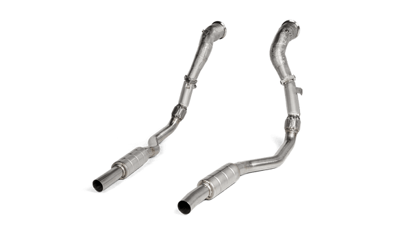 Akrapovic Audi C8 Stainless Steel Downpipe & Link Pipe (RS 6 Avant & RS 7 Sportback)