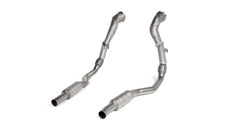 Akrapovic Audi C8 Stainless Steel Downpipe & Link Pipe (RS 6 Avant & RS 7 Sportback)