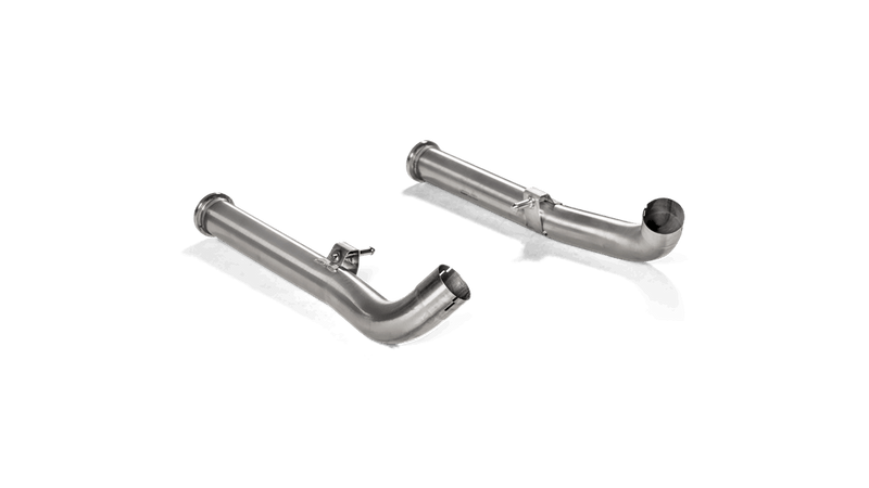 Akrapovic Mercedes-Benz W463A G 63 AMG Front Titanium Link Pipe Set