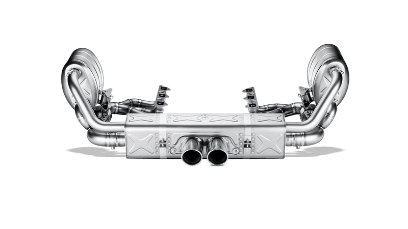 Akrapovič Porsche 3.6 997 911 Slip-On Line Titanium Exhaust System (911 GT3 & GT3 RS)