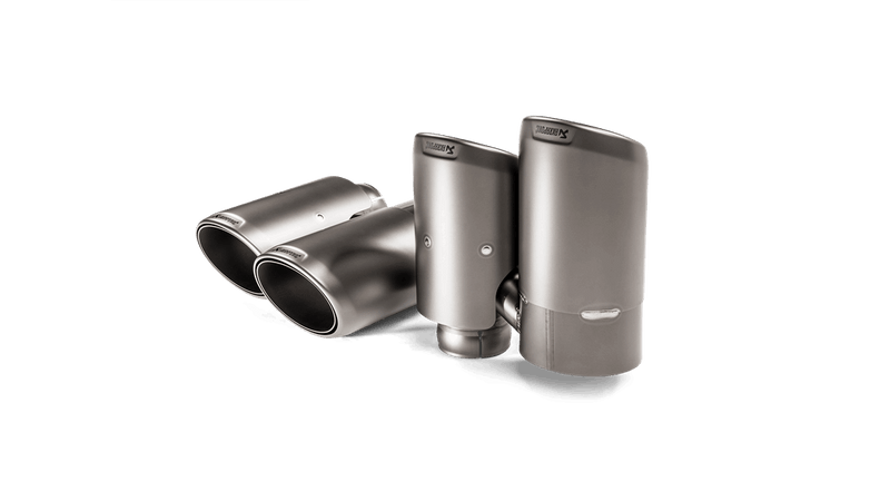 Akrapovič Porsche 536 Cayenne Evolution Line Titanium Tail Pipe Set (Inc. Cayenne S, E-Hybrid, Turbo & Cayenne Coupe Turbo S E-Hybrid)