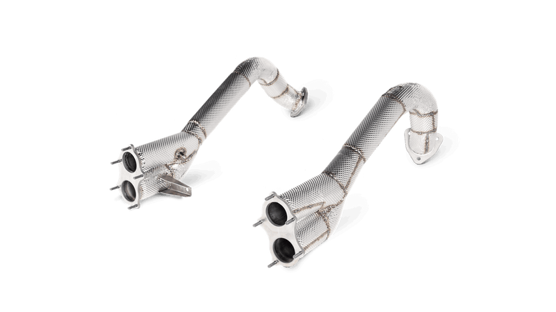 Akrapovič Porsche 718 Titanium Link Pipe Set (Cayman GT4 & Boxster Spyder)