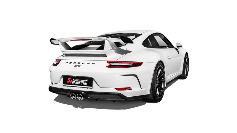 Akrapovic Porsche 991.2 Titanium Slip-On Line (GT3 & GT3 RS)