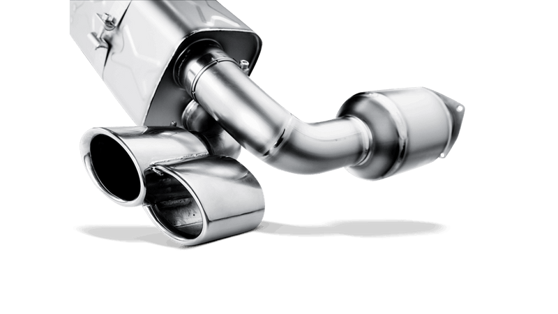 Akrapovič Porsche 997 911 Turbo Slip-On Line Titanium Exhaust System With 100 cpsi Cats