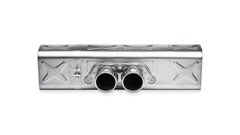 Akrapovič Porsche 997 997 FL 991 911 Slip-On Line Titanium Exhaust Muffler (911 GT3 & 911 GT3 RS)