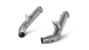 Alfa Romeo Giulia Quadrifoglio (2016-2022) Akrapovic w/o Cat Downpipe Set (SS)