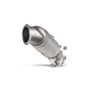 Akrapovic Downpipe w Cat (SS) for BMW M2 F87