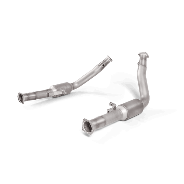 Mercedes-Benz G63 AMG (2018-2023) Akrapovic Downpipe Set with Catalytic Converter(SS)