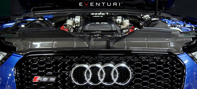 Audi RS5 (2010-2017) B8 Eventuri Black Carbon Facelift Slam Panel Cover