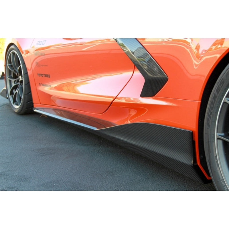 Chevrolet Corvette C8 Side Rocker Extensions/ Side Skirt 2020-2023