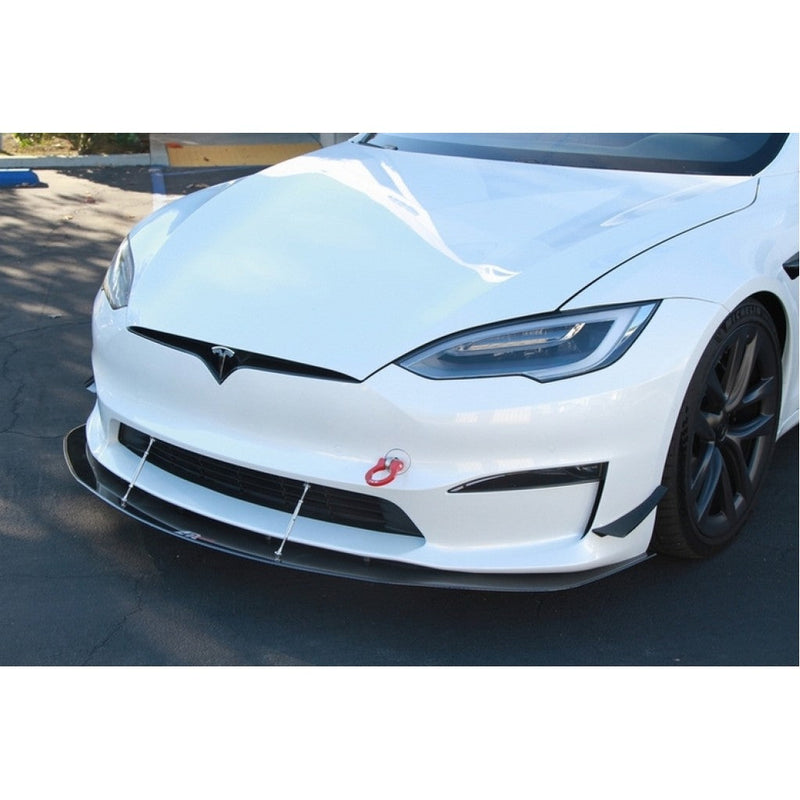 Tesla Model S Plaid Front Wind Splitter 2021 - UP