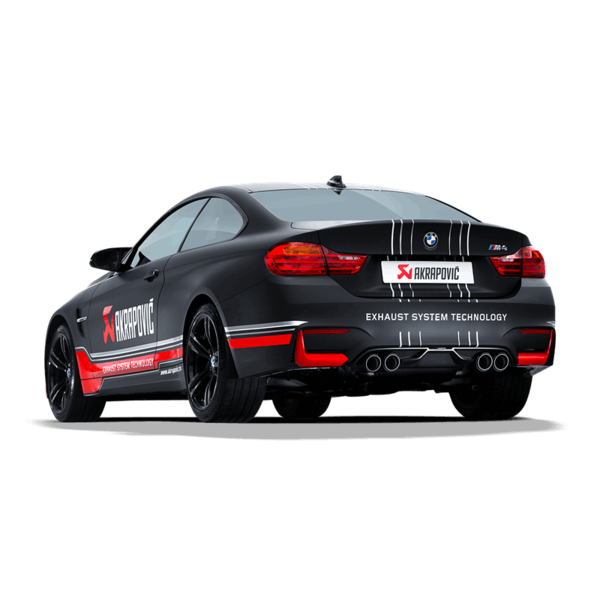 Akrapovic Evolution Line (Titanium) w Titanium Tailpipes for BMW M3/M4 F80/F82