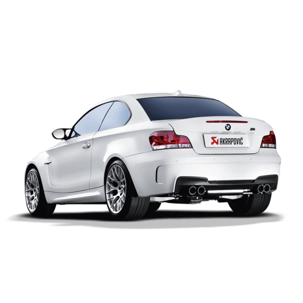 Akrapovic Evolution Line (Titanium) w Carbon Tailpipes for BMW 1M E82