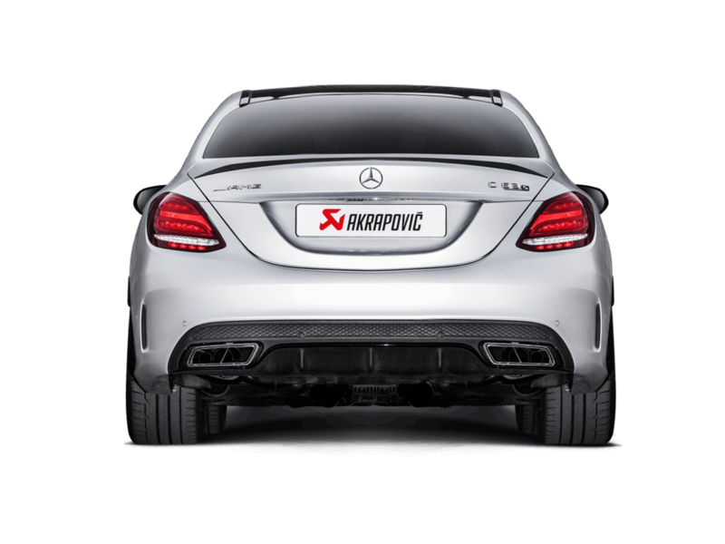 Mercedes-Benz C63 AMG (2013-2022) Sedan Akrapovic Evolution Line Titanium