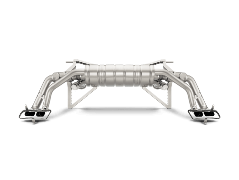 Audi R8 5.2 V10 Coupe (2016-2022) Akrapovič Slip-On Line (Titanium)
