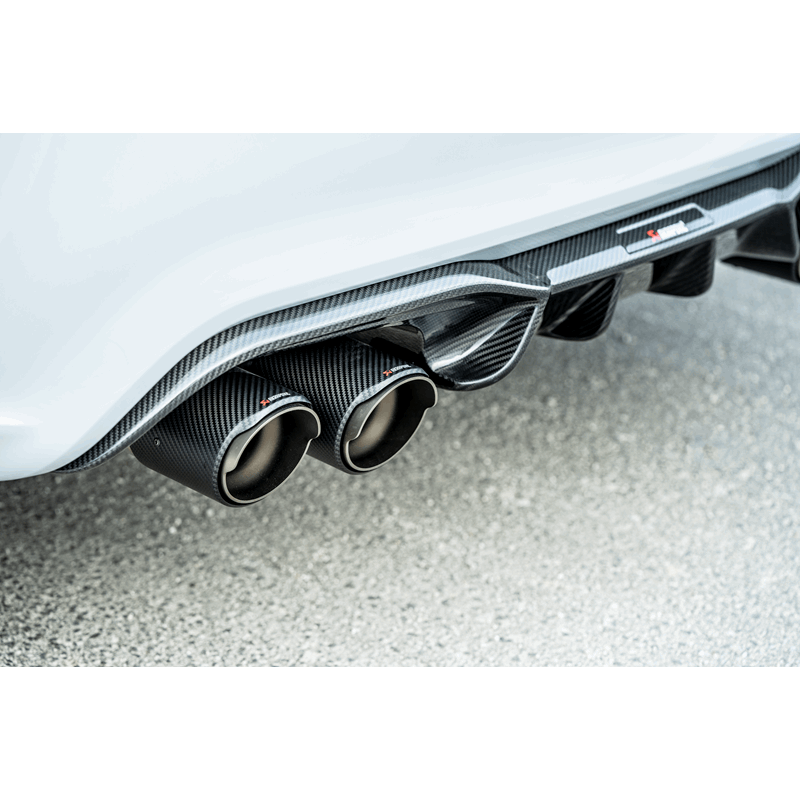 Akrapovic Slip-On Line (Titanium) w Carbon Tailpipes for BMW M2 Competition F87