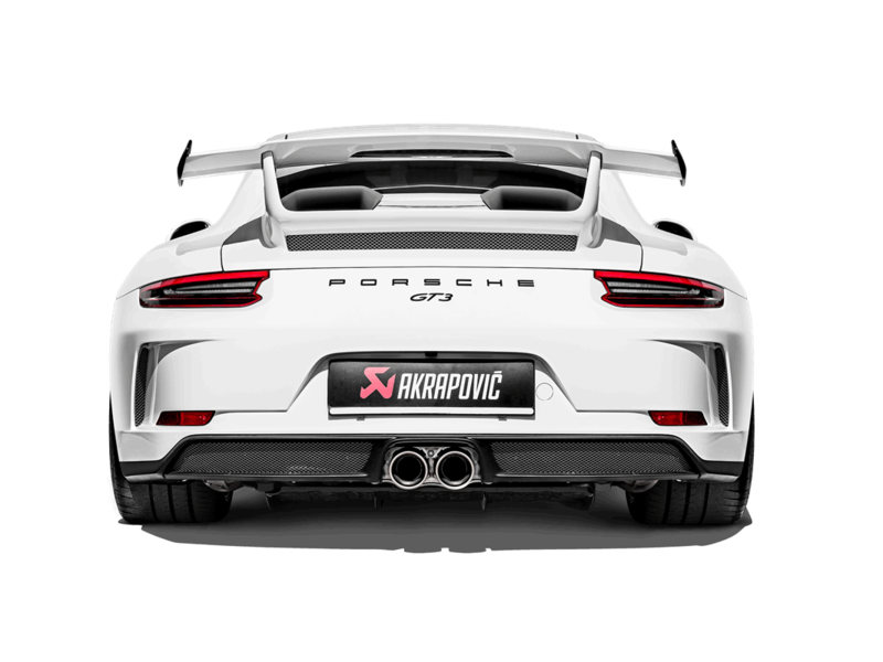 Porsche 991 GT3 (2013-2019) Akrapovic Slip-On Race Line (Titanium)