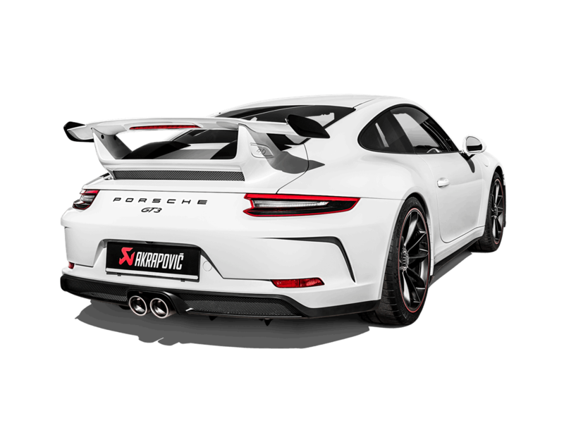 Porsche 991 GT3 (2013-2019) Akrapovic Slip-On Race Line (Titanium)