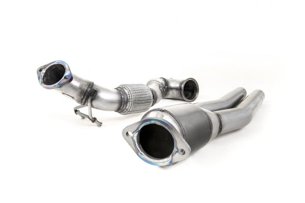 Audi RS3 (2015-2021) 8V Milltek Sport Large Bore Downpipe w/ Sport Cat - SSXAU818