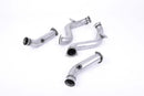 Mercedes-Benz C63S (2013-2022) W205 Milltek Sport Large Bore Downpipe and Cat Bypass Pipes - SSXMZ119