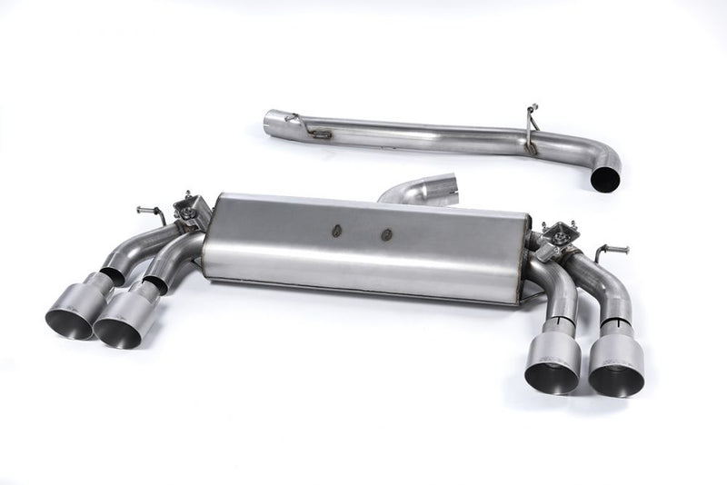 Volkswagen Golf R (2013-2017) MK7R Milltek Sport Non-Resonated Catback Exhaust System - SSXVW403