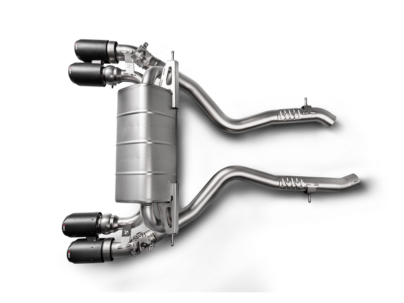 BMW M2 Comp (2016-2022) F87N Akrapovic Slip on Line (Titanium)