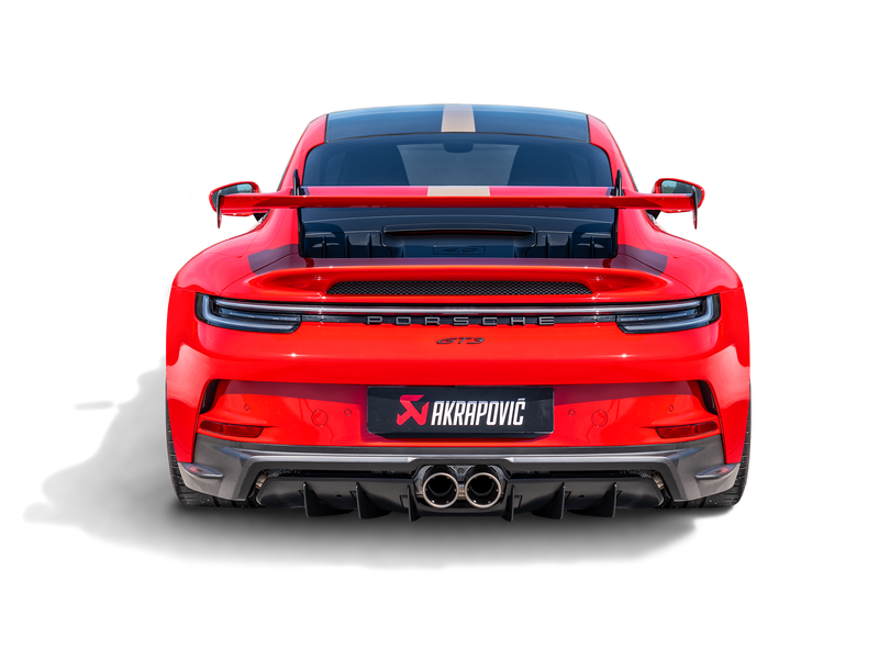 Porsche 992 GT3 (2021-2022) Akrapovic Rear Carbon Fibre Diffuser (Gloss)