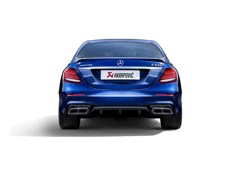 Mercedes-Benz E63S AMG (2017-2022) W213 Sedan Akrapovic Evolution Line Titanium (Gloss)