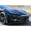 Chevrolet Corvette C7 Front Bumper Canards and Spats 2014 - 2019