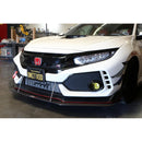 Honda FK8 Civic Type R Front Bumper Canards 2017 - 2021