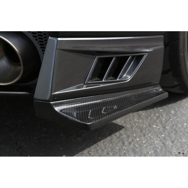 Nissan GTR-R35 Rear Bumper Skirts 2017-Up