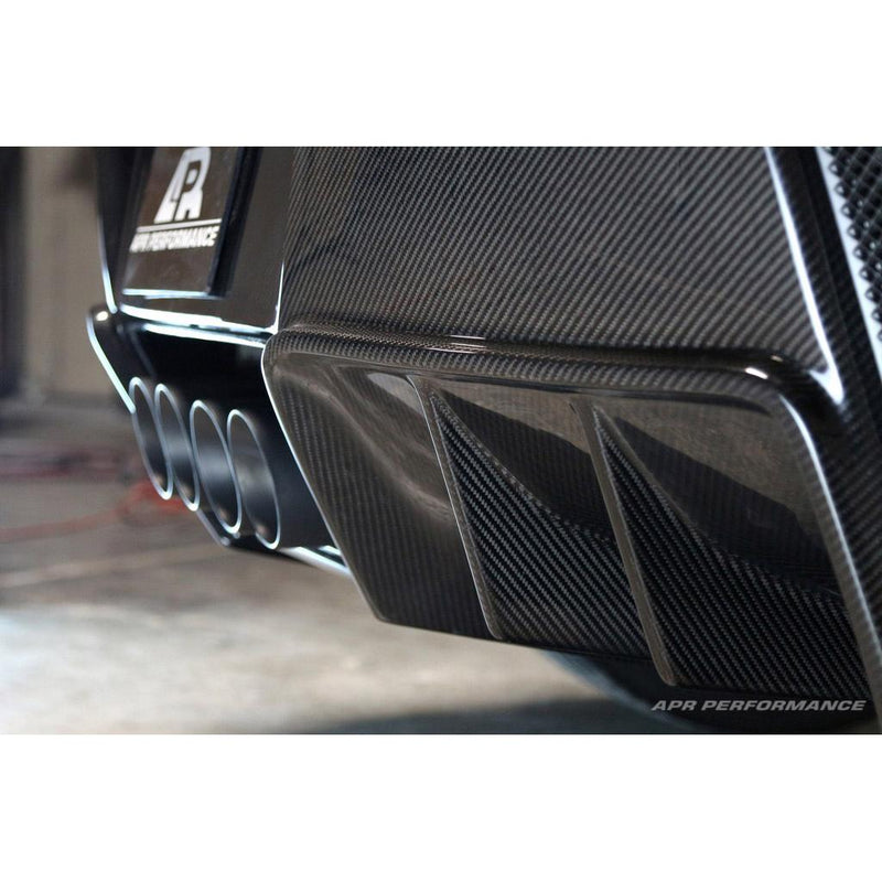 Chevrolet Corvette C7 Z06 Rear Diffuser 2014-2019  Version 2