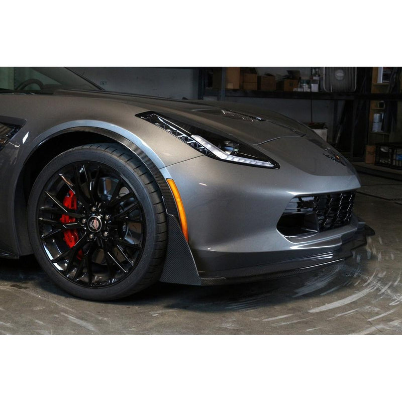 Chevrolet Corvette C7/ C7 Z06 Front Air Dam / Splitter / Lip 2014 - 2019