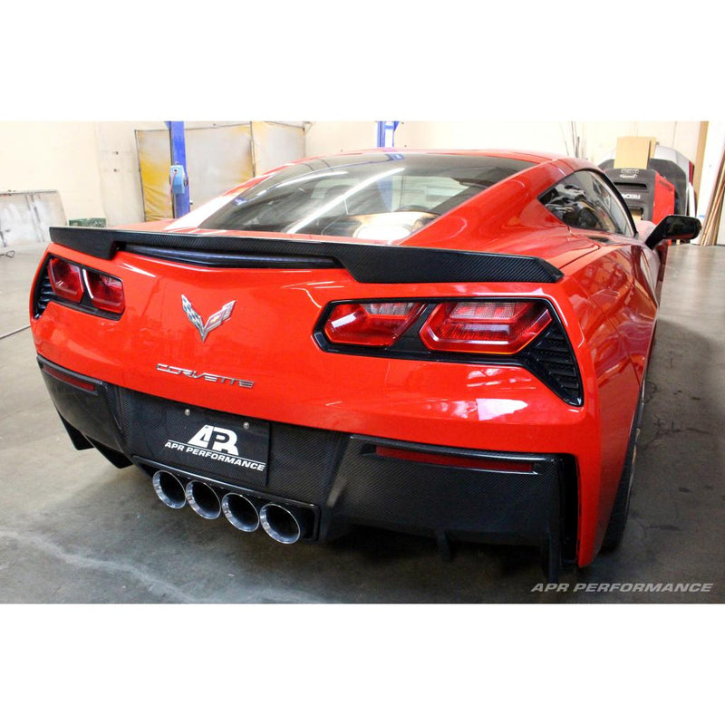 Chevrolet Corvette C7 Rear Deck Spoiler 2014-Up (Version 1)