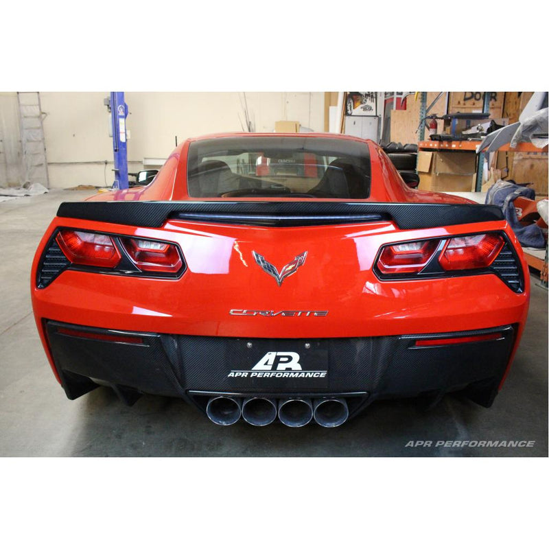 Chevrolet Corvette C7 Rear Deck Spoiler 2014-Up (Version 1)